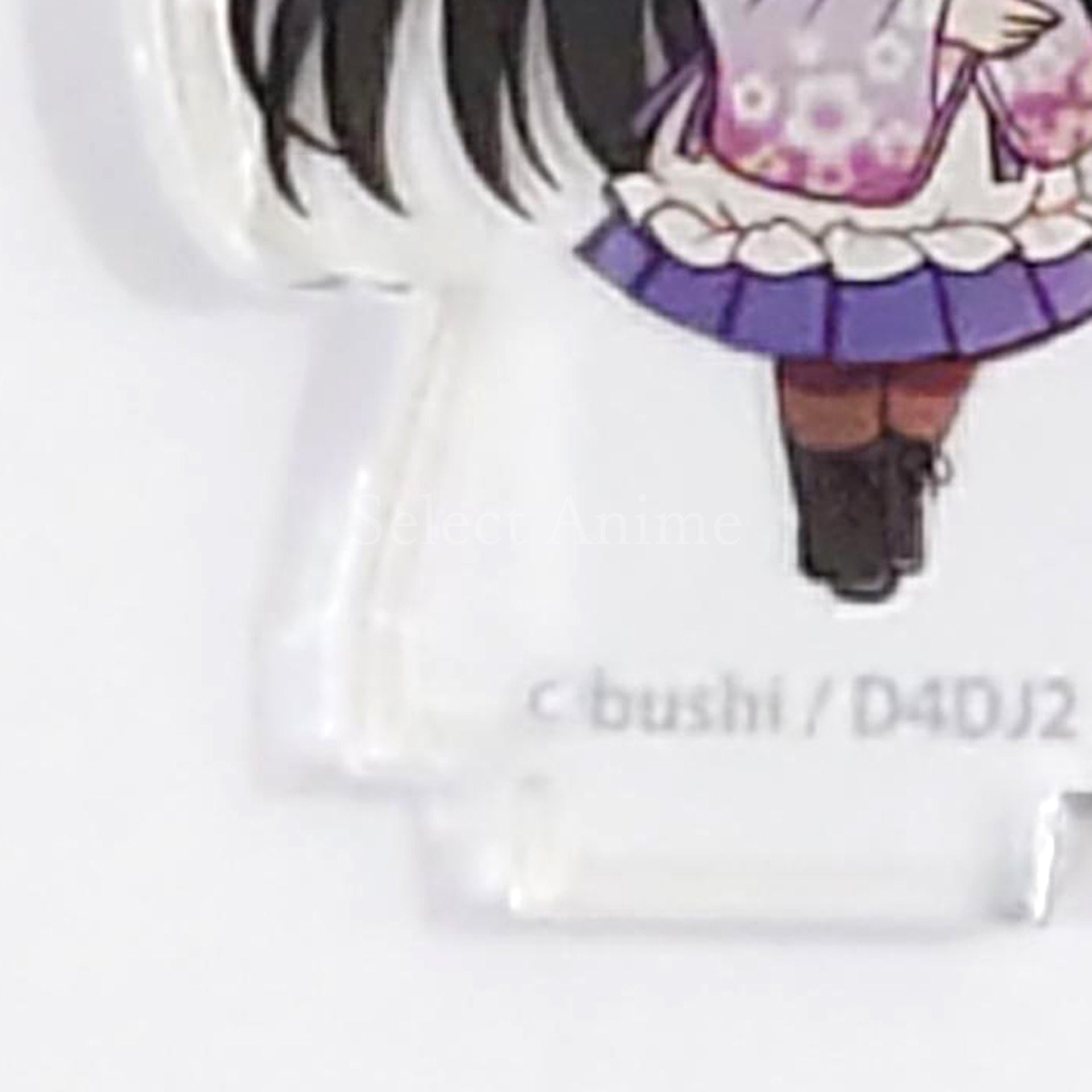 D4DJ All Mix Tsubaki Aoyagi Trading Acrylic Stand Keychain Dish Up Limited Keychains [USED]