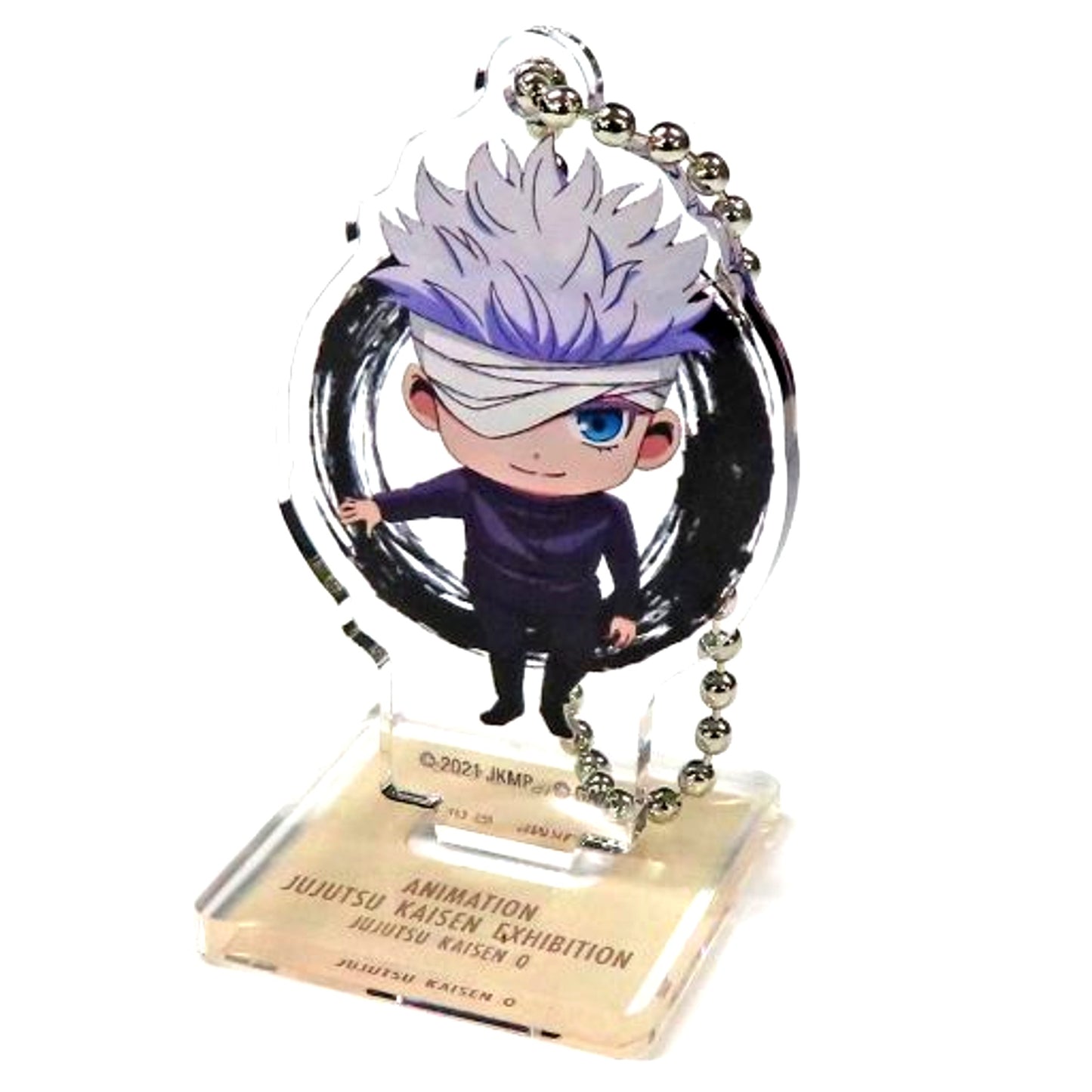 Satoru Gojo Animation Jujutsu Kaisen Exhibition Jujutsu Kaisen 0 Acrylic Stand - Mini Character [USED]