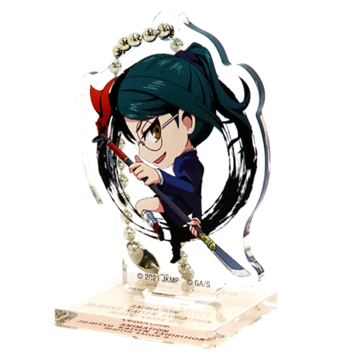Jujutsu Kaisen Animation Exhibition Jujutsu Kaisen 0 Edition Maki Zenin Mini Character Acrylic Stand Acrylic Stands [USED]