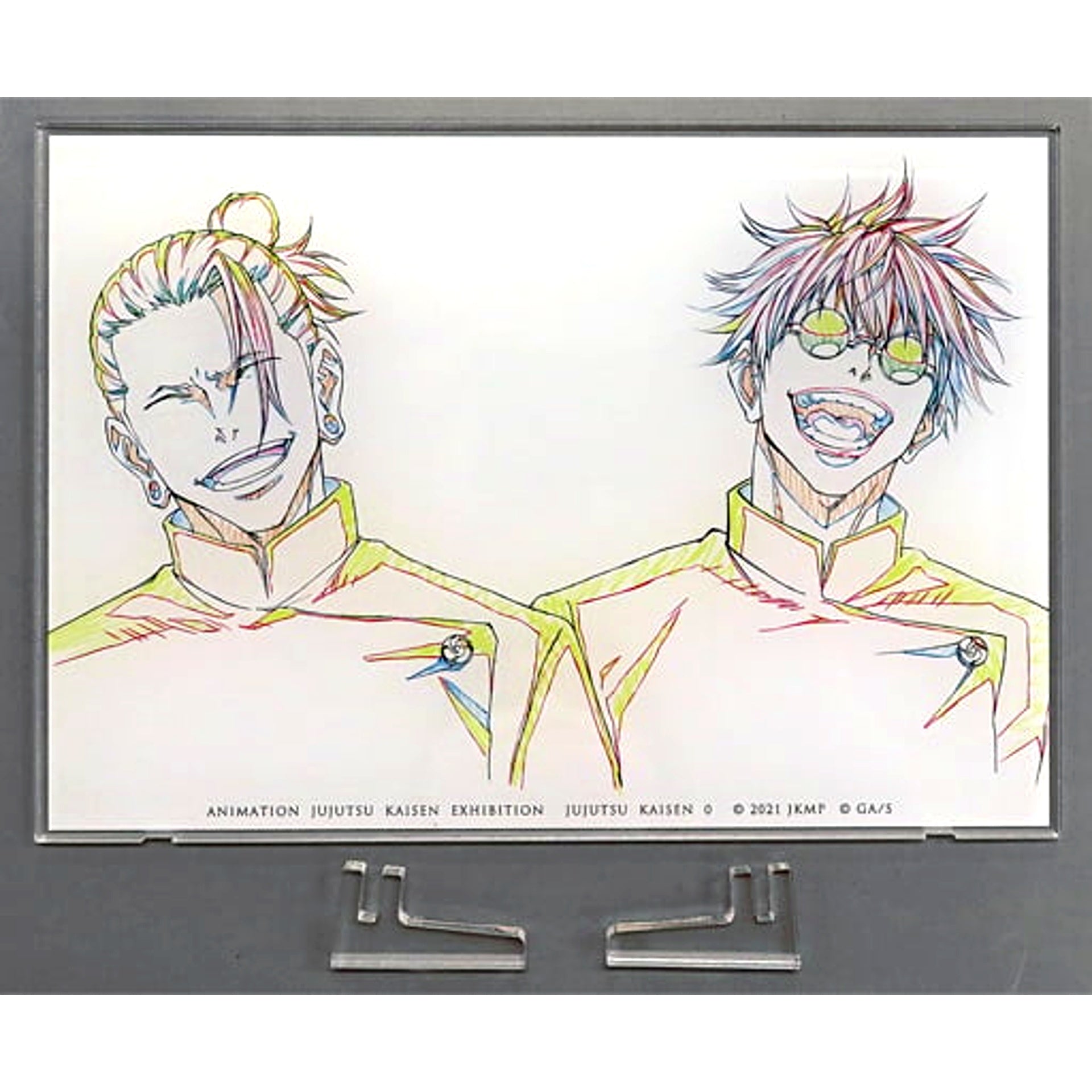 Suguru Geto & Satoru Gojo Acrylic Panel Animation Jujutsu Kaisen Exhibition Jujutsu Kaisen 0 [USED]