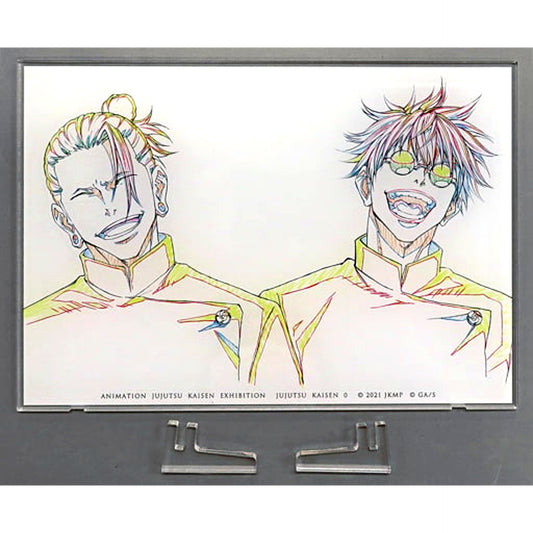 Suguru Geto & Satoru Gojo Acrylic Panel Animation Jujutsu Kaisen Exhibition Jujutsu Kaisen 0 [USED]