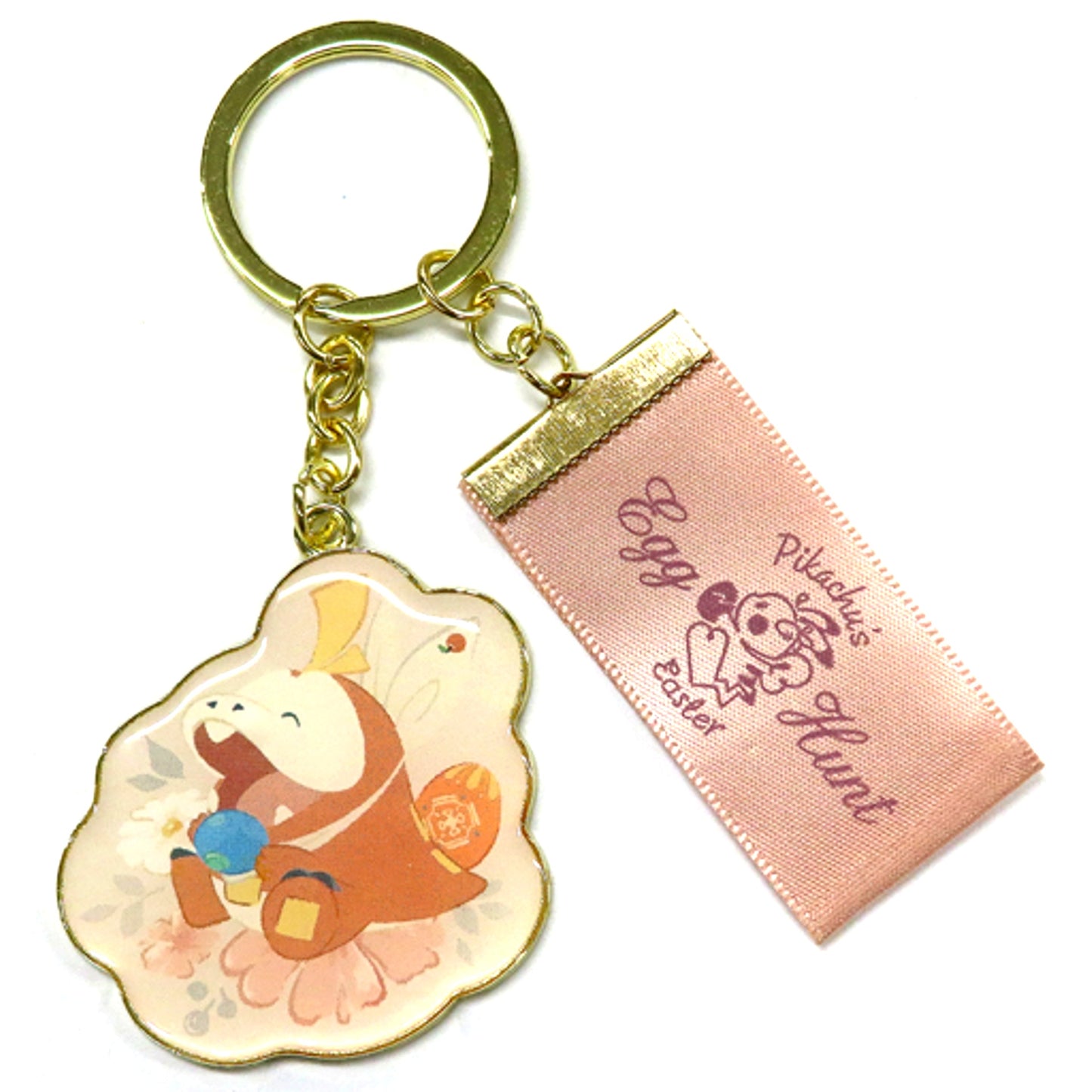Fuecoco Pokemon Metal Keyring Collection Pikachu's Easter Egg Hunt Pokemon Center Limited [USED]