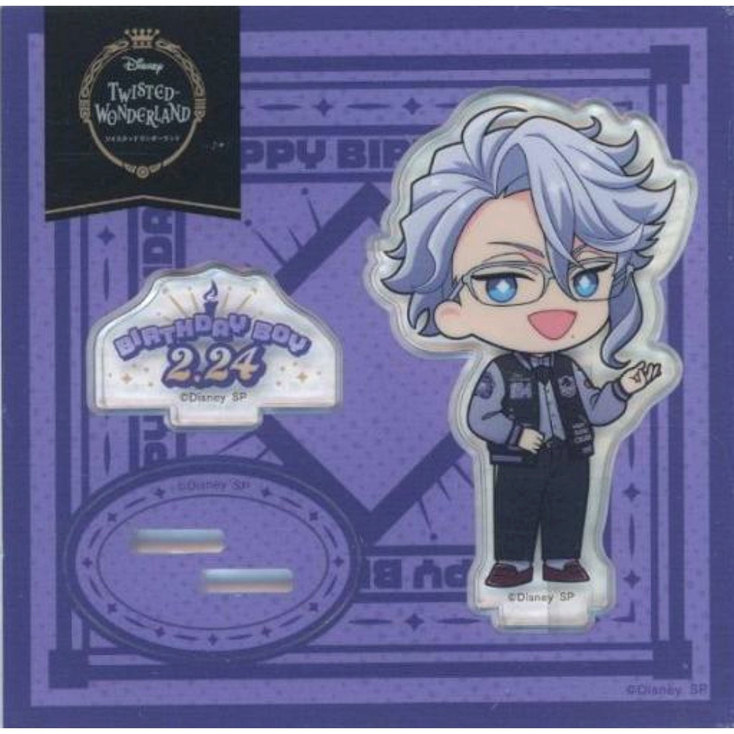 Azul Ashengrotto Birthday Vol.2 Acrylic Stand Disney Twisted-Wonderland [USED]