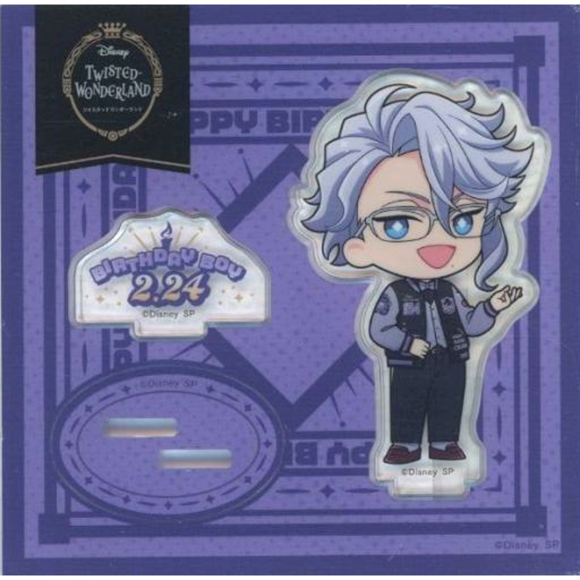 Azul Ashengrotto Birthday Vol.2 Acrylic Stand Disney Twisted-Wonderland [USED]