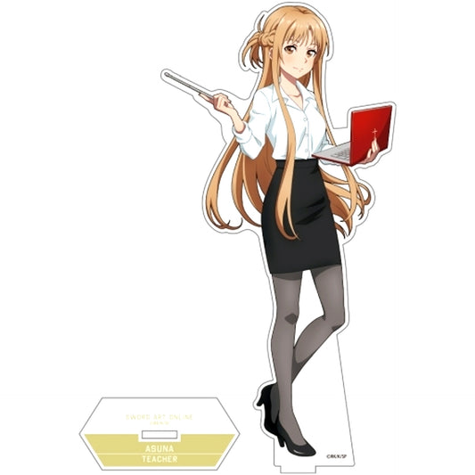 Asuna Teacher Ver. Illustration Asuna's Work Experience Large Acrylic Stand Sword Art Online [USED]