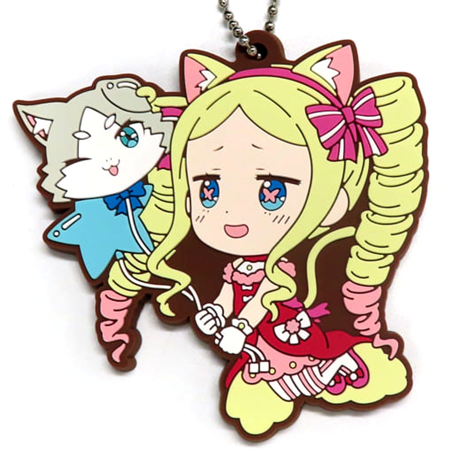 Re:ZERO -Starting Life in Another World- Beatrice Ichiban Kuji Animal Parade Rubber Keychain Kyun Chara Illustrations Prize G Keychains [USED]