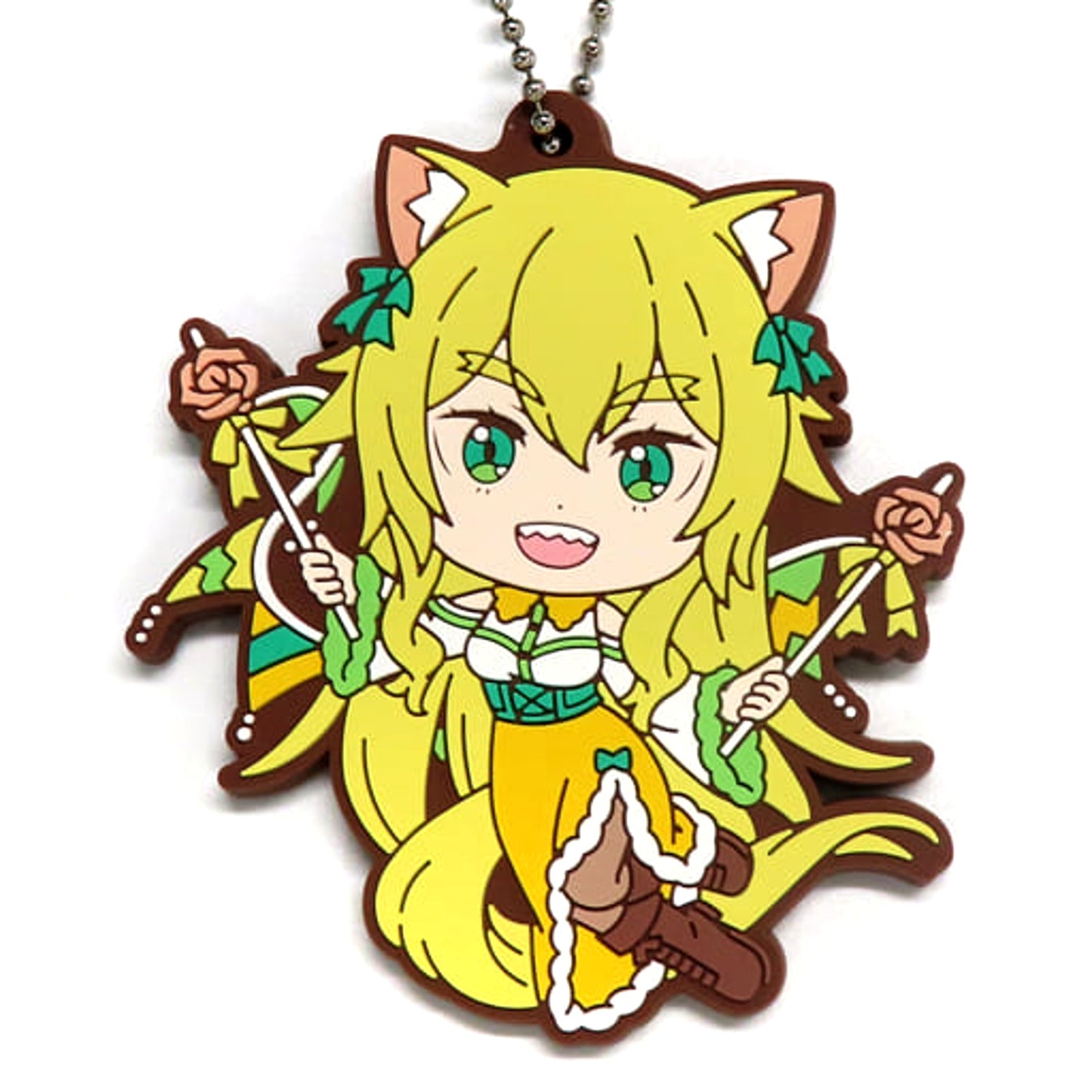 Re:ZERO -Starting Life in Another World- Frederica Baumann Ichiban Kuji Animal Parade Rubber Keychain Kyun Chara Illustrations Prize G Keychains [USED]