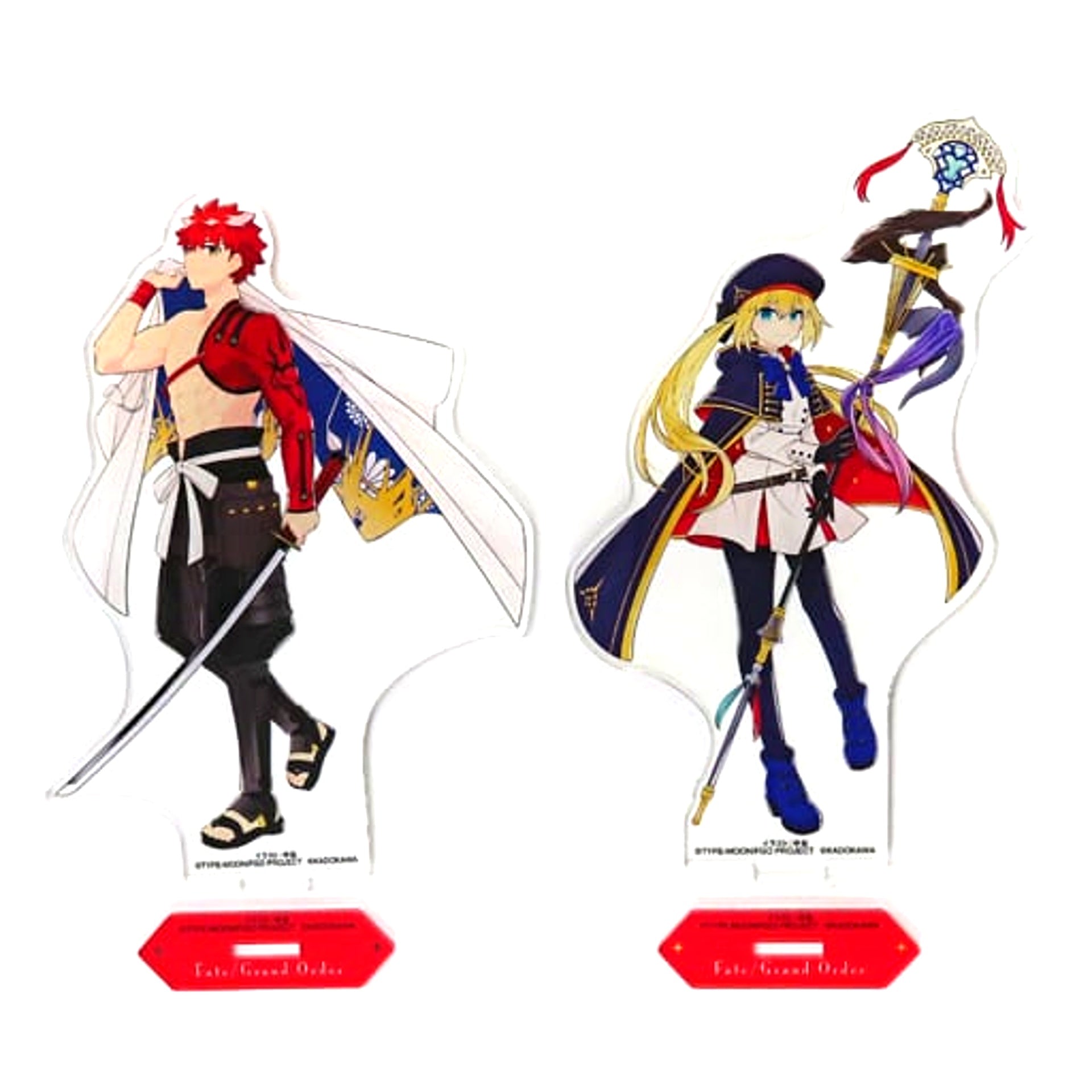 Sengo Muramasa and Altria Caster Fate/Grand Order From Lostbelt Comic Volume 4 Animate Limited Set Included Bonus 2 Types Acrylic Stand Set Single [USED]