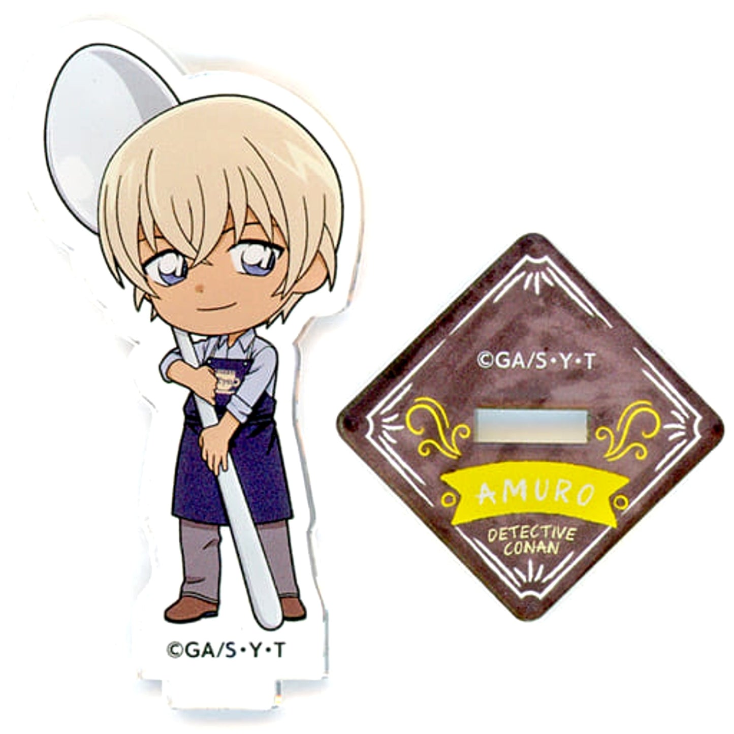 Toru Amuro Spoon Detective Conan Acrylic Stand [USED]
