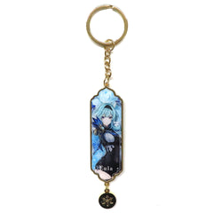 Genshin Eula Surging Sea Ice Character Metal Epoxy Keyring Keychains [USED]