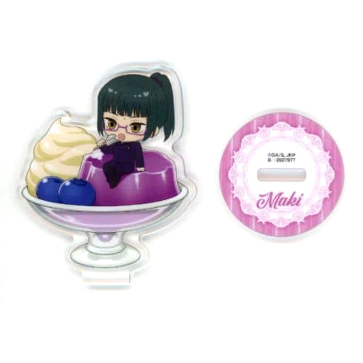 Jujutsu Kaisen Maki Zenin Punitoppu Parfait Noru Assort Acrylic Stand Acrylic Stands [USED]