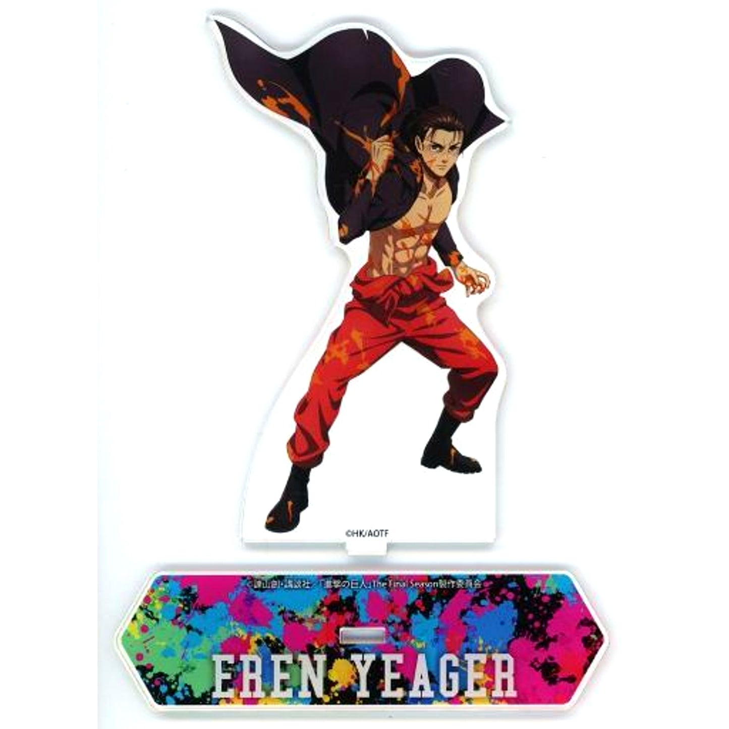 Eren Yeager Attack on Titan The Final Season Akihabara Festival Acrylic Stand [USED]