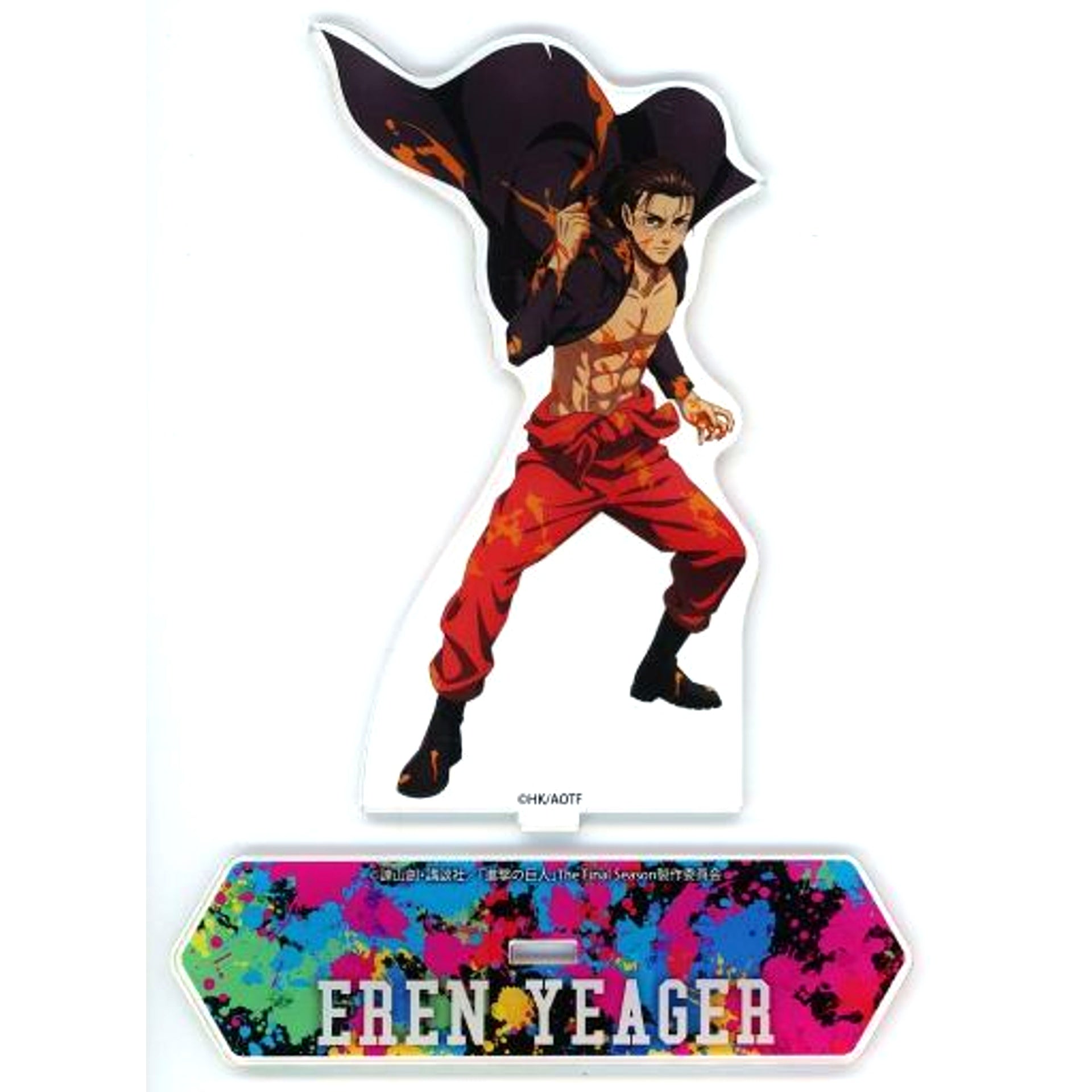 Eren Yeager Attack on Titan The Final Season Akihabara Festival Acrylic Stand [USED]