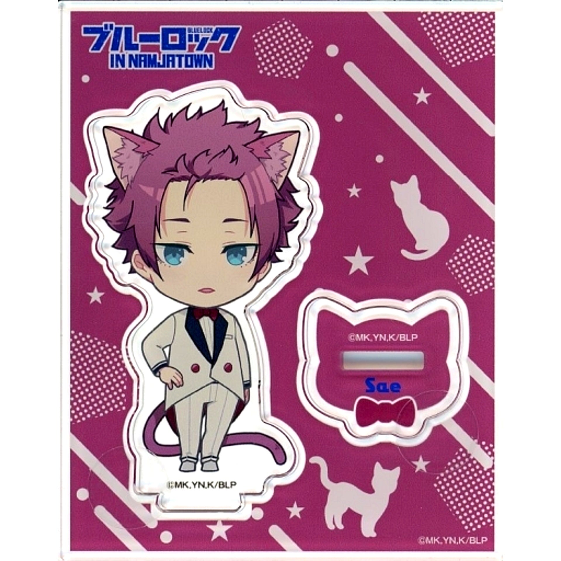 Sae Itoshi Prize A Blue Lock in NAMJATOWN Minigame 2nd Selection 2nd STAGE 3-Person Team Scratch Acrylic Stand [USED]