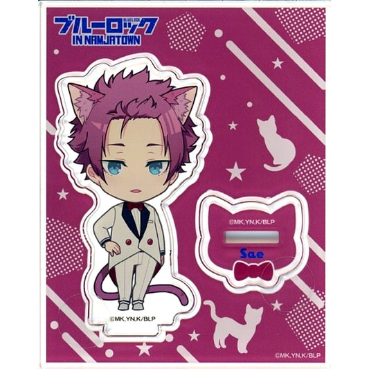 Sae Itoshi Prize A Blue Lock in NAMJATOWN Minigame 2nd Selection 2nd STAGE 3-Person Team Scratch Acrylic Stand [USED]