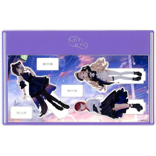 Nornis Acrylic Stand CD Virtual YouTuber Nijisanji Nornis Transparent Blue NIJISANJI Official Store Paid Bonus [USED]