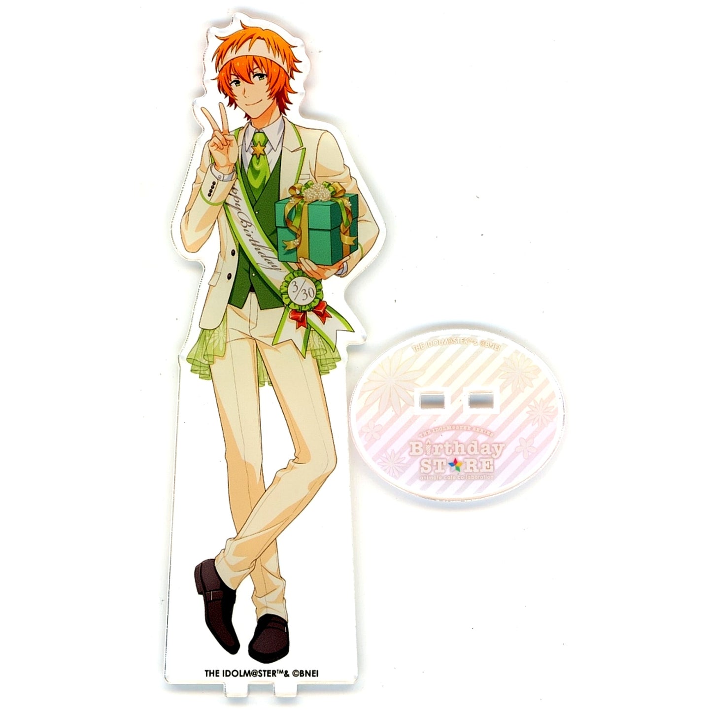 Haruna Wakazato THE IDOLM@STER SERIES Drawn Acrylic Stand Birthday STORE February [USED]