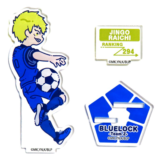 Jingo Raichi Retro Pop Blue Lock Acrylic Stand [USED]