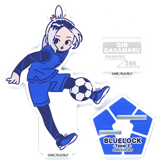 Gin Gagamaru Retro Pop Blue Lock Acrylic Stand [USED]