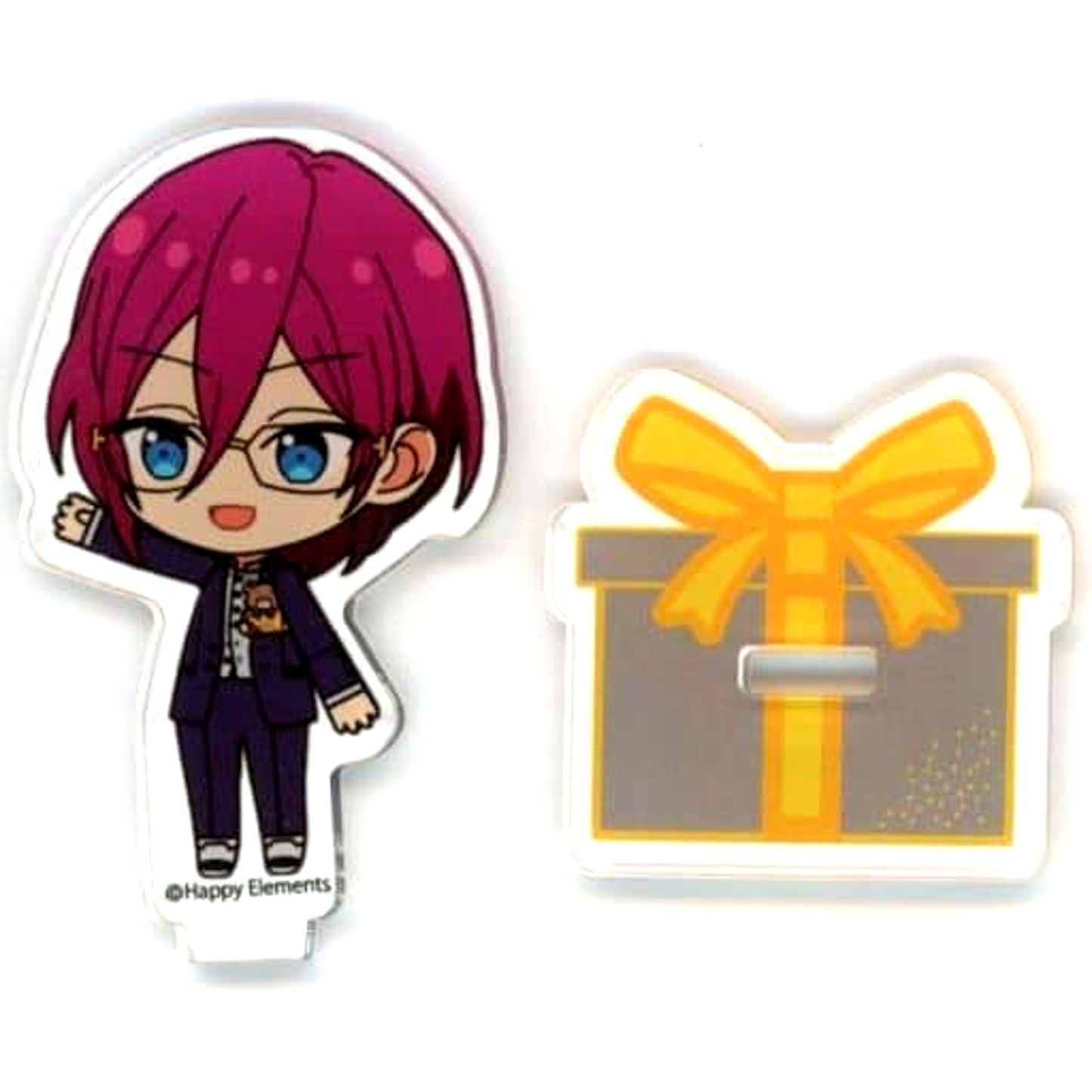 Ibara Saegusa Ensemble Stars!! Acrylic Stand Birthday Cookie Bear Shop Sunrise Purchase Bonus [USED]