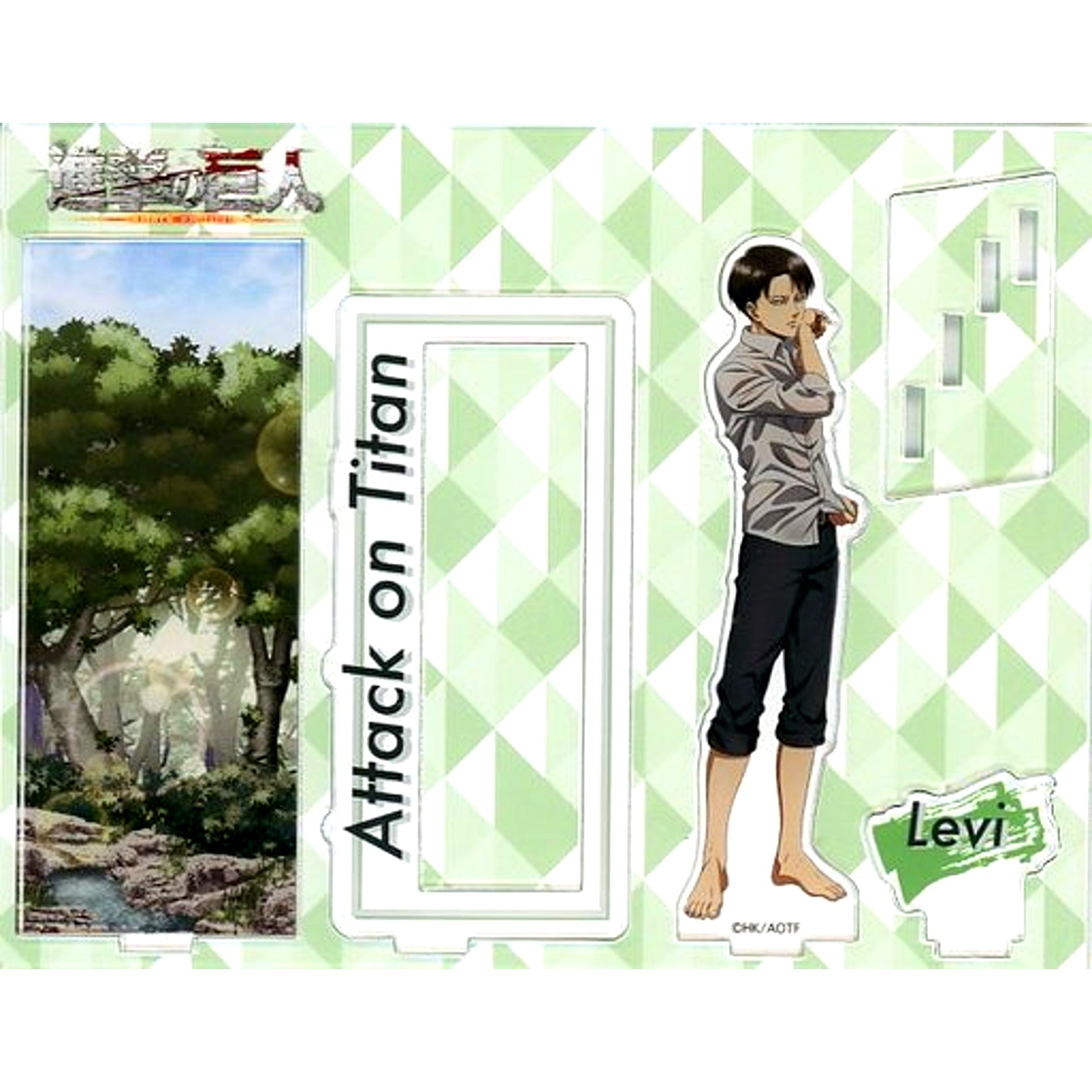 Levi Ackerman Attack on Titan Rest Outside the Wall Acrylic Stand L Tree Village Pop Up Shop [USED]