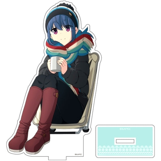 Rin Shima Winter Camp Yuru Camp Acrylic Stand [USED]