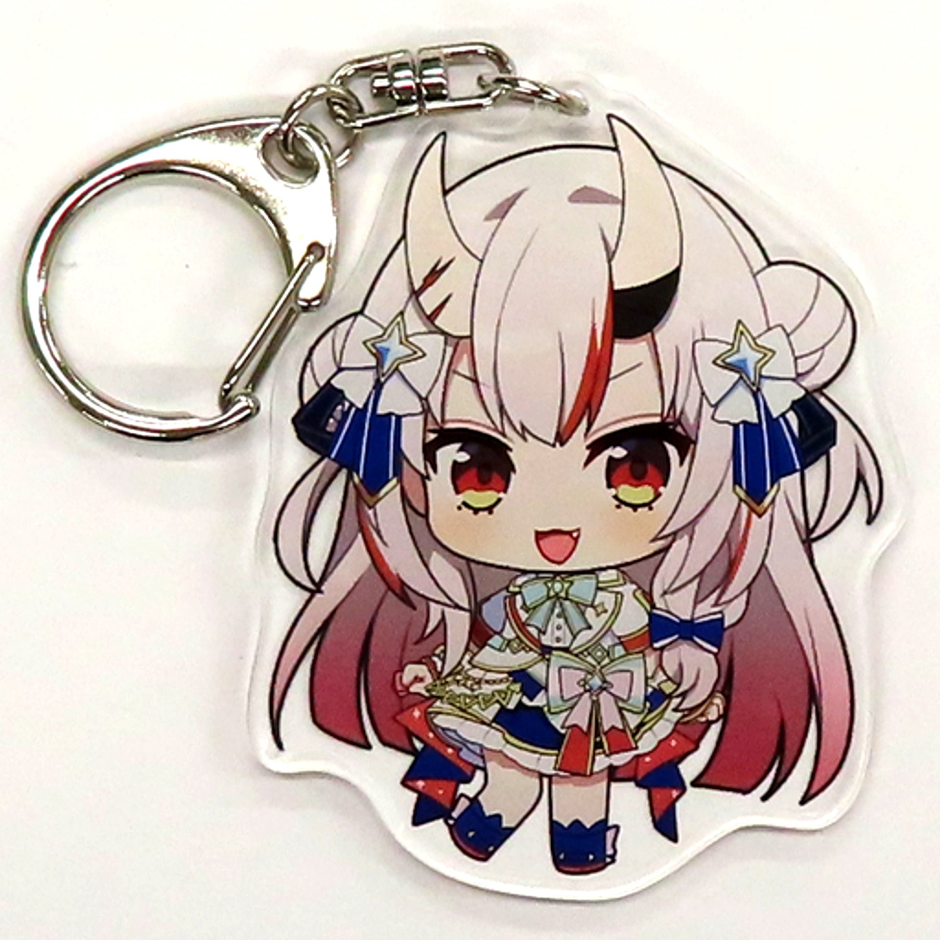 Nakiri Ayame hololive SUPER EXPO 2023 Mini Character Acrylic Keychain Bright Outfit Ver. [USED]