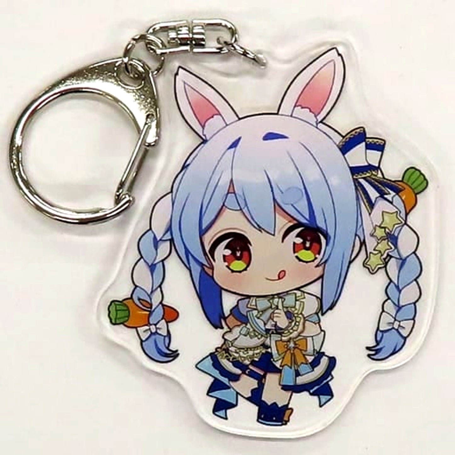 Virtual YouTuber hololive Usada Pekora Chibi Acrylic Keyholder Bright Outfit Ver. hololive SUPER EXPO 2023 [USED]
