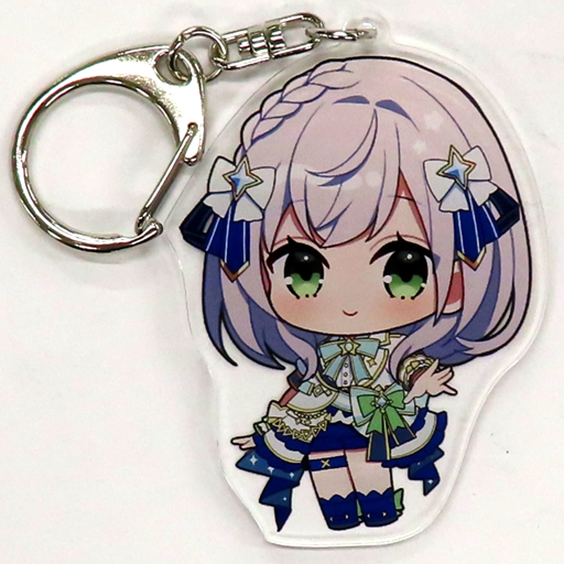 Shirogane Noel Hololive Chibi Acrylic Keychain Bright Outfit Ver. hololive SUPER EXPO 2023 [USED]