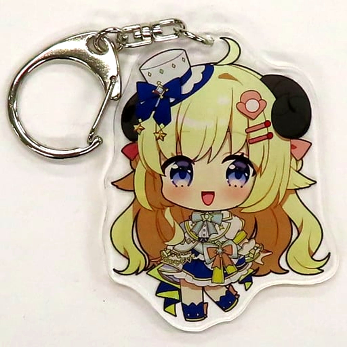 Tsunomaki Watame Hololive Chibi Acrylic Keychain Bright Outfit Ver. hololive SUPER EXPO 2023 [USED]