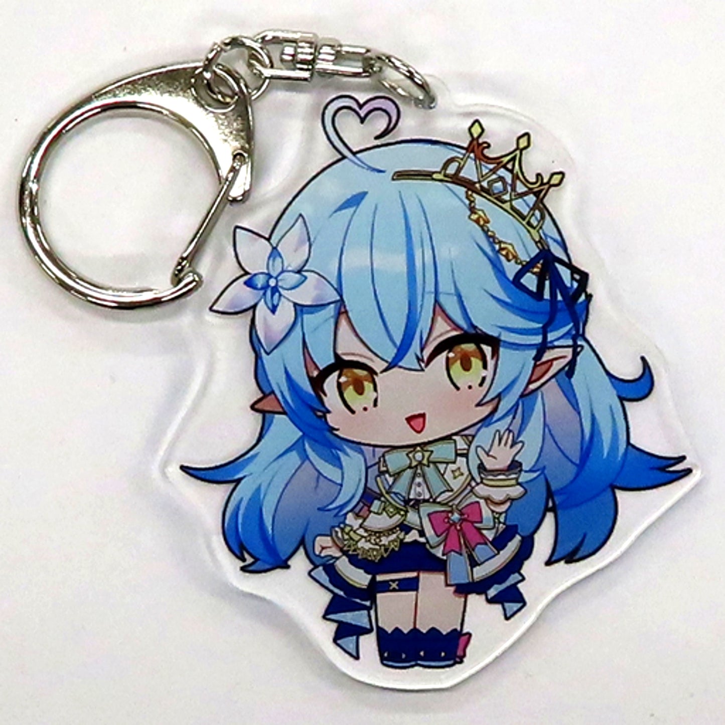 Yukihana Lamy Hololive Chibi Acrylic Keychain Bright Outfit Ver. hololive SUPER EXPO 2023 [USED]