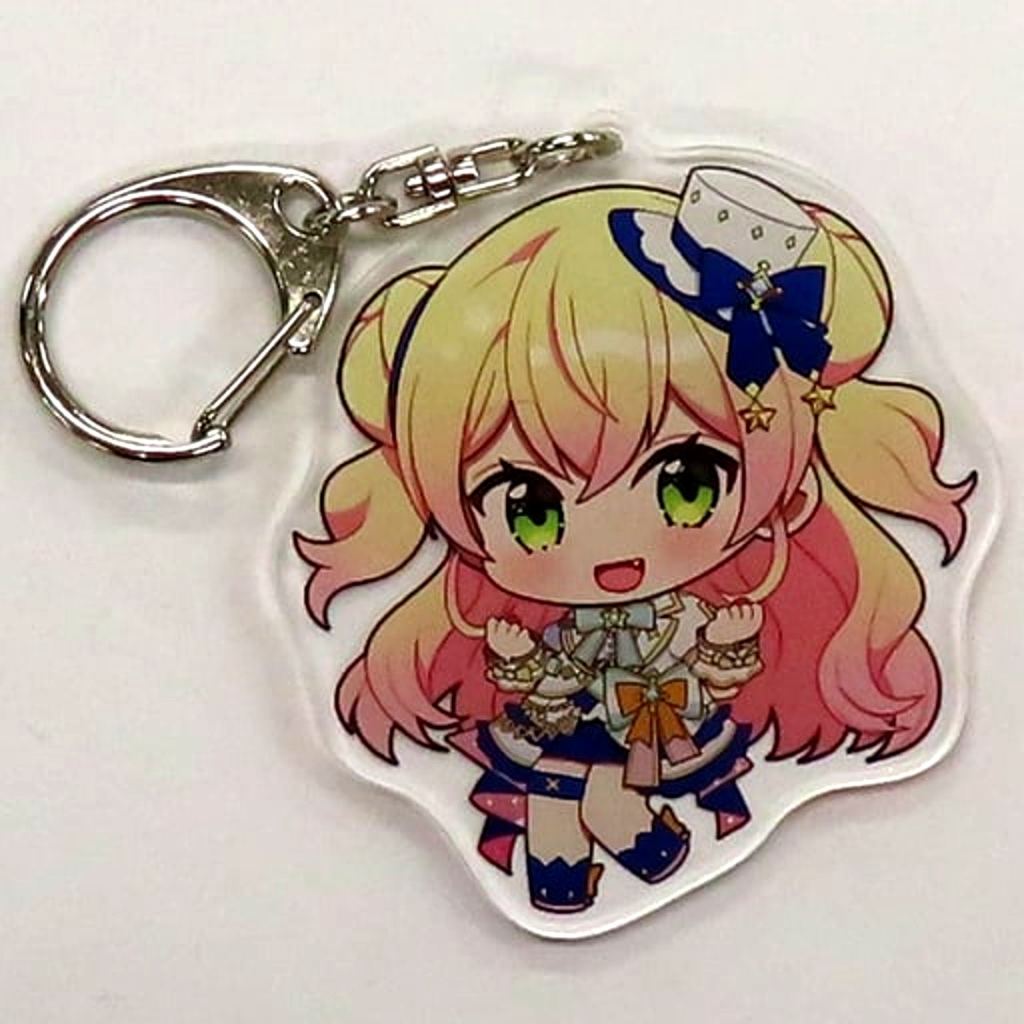 Momosuzu Nene hololive Mini Char Acrylic Keychain Bright Costume Ver. hololive SUPER EXPO 2023 [USED]