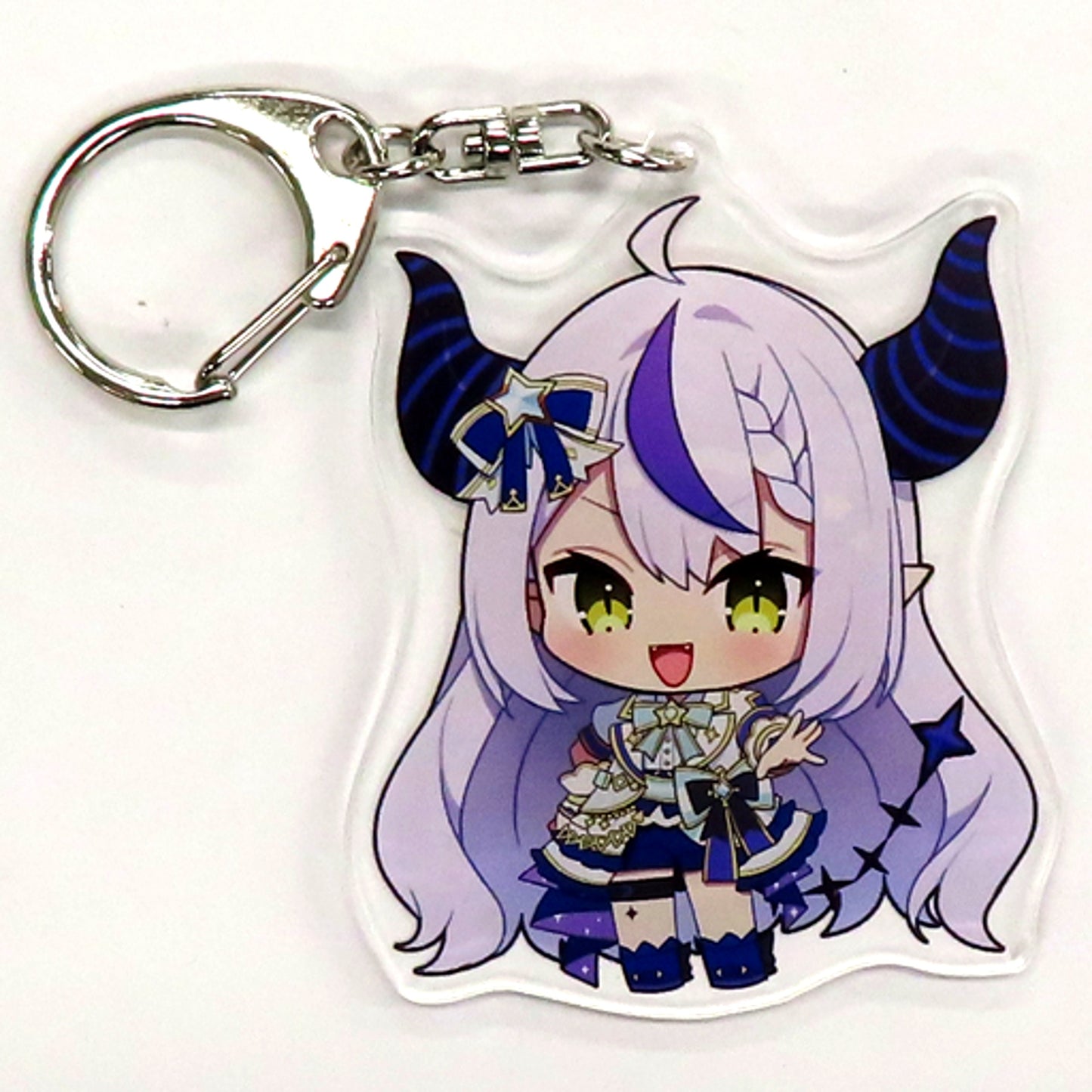 La+ Darknesss Hololive Chibi Acrylic Keychain Bright Outfit Ver. hololive SUPER EXPO 2023 [USED]