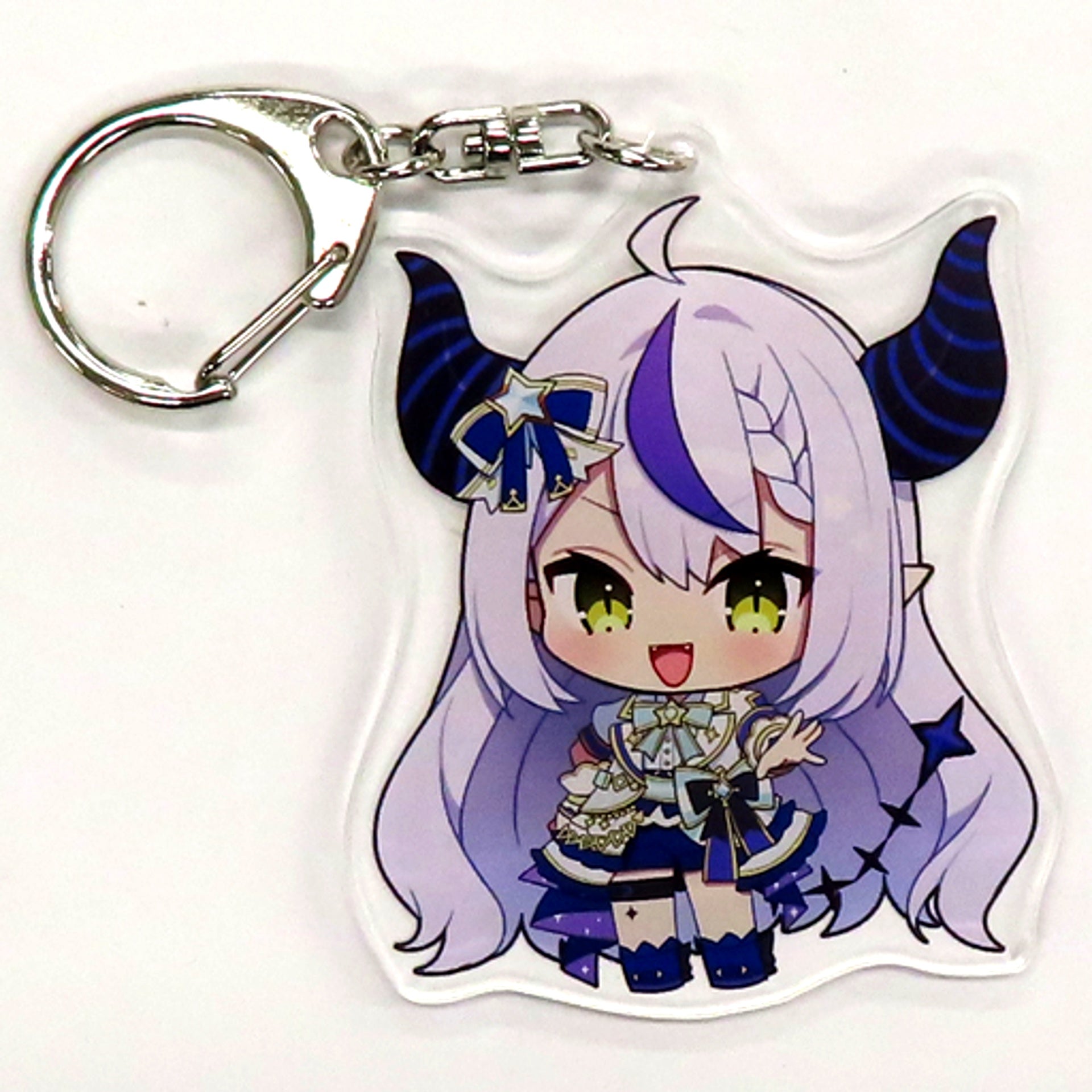 La+ Darknesss Hololive Chibi Acrylic Keychain Bright Outfit Ver. hololive SUPER EXPO 2023 [USED]