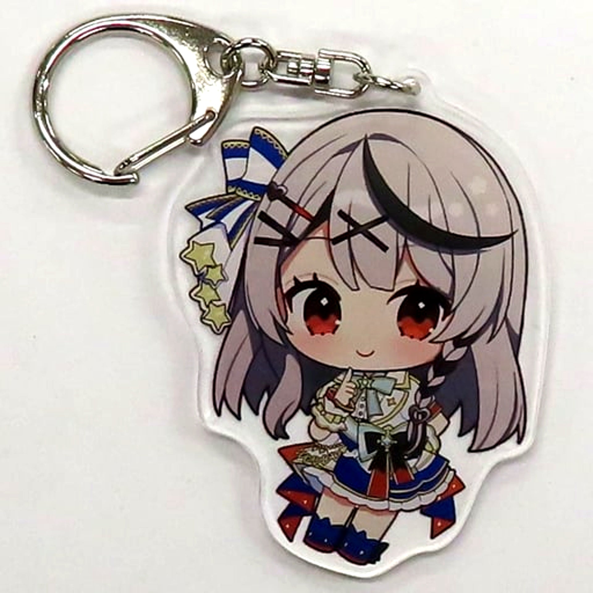 Sakamata Chloe Hololive Chibi Acrylic Keychain Bright Outfit Ver. hololive SUPER EXPO 2023 [USED]
