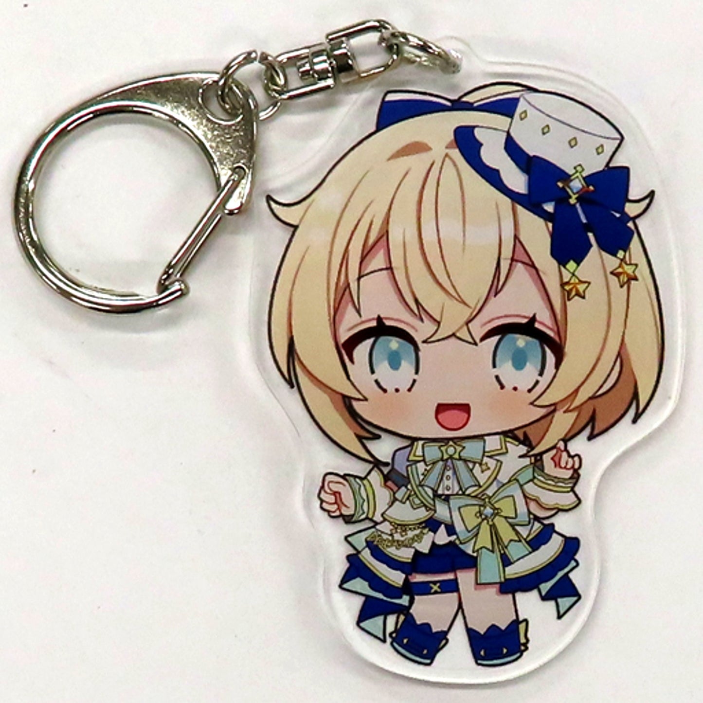Kazama Iroha hololive Mini Char Acrylic Keychain Bright Costume Ver. hololive SUPER EXPO 2023 [USED]