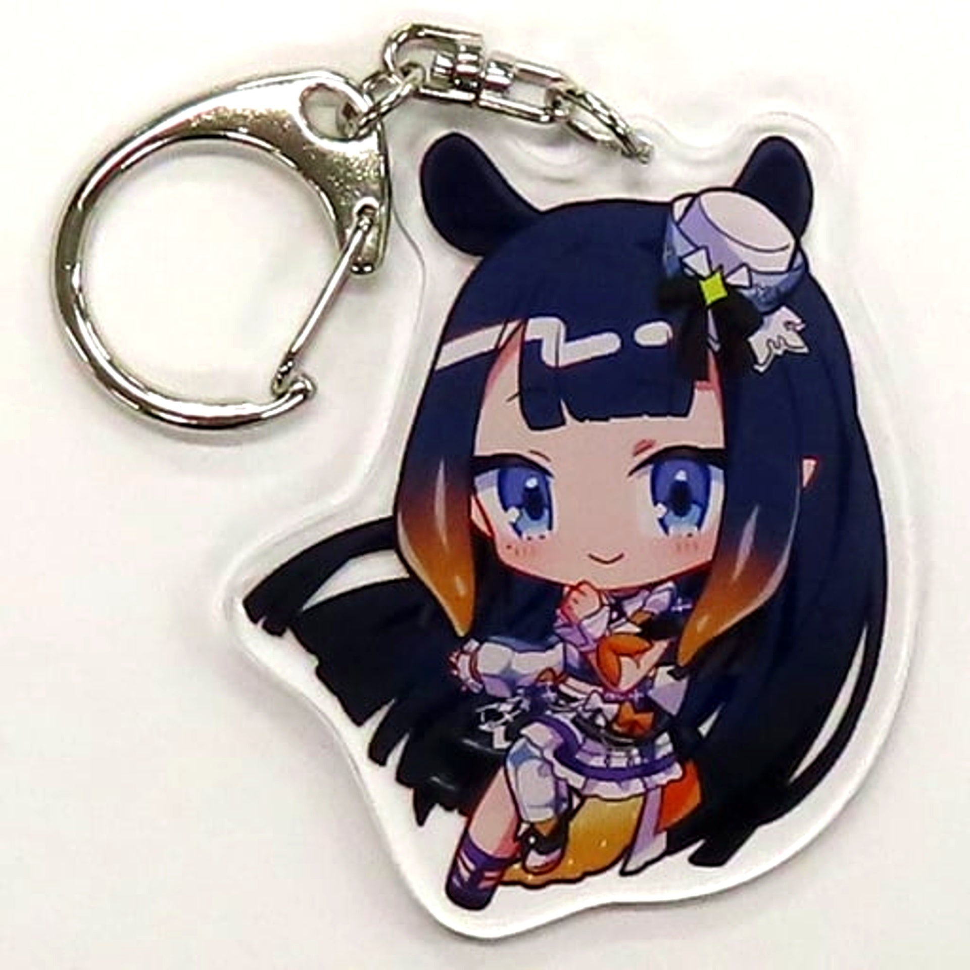 Ninomae Ina'nis hololive Mini Char Acrylic Keychain Bright Costume Ver. hololive SUPER EXPO 2023 [USED]