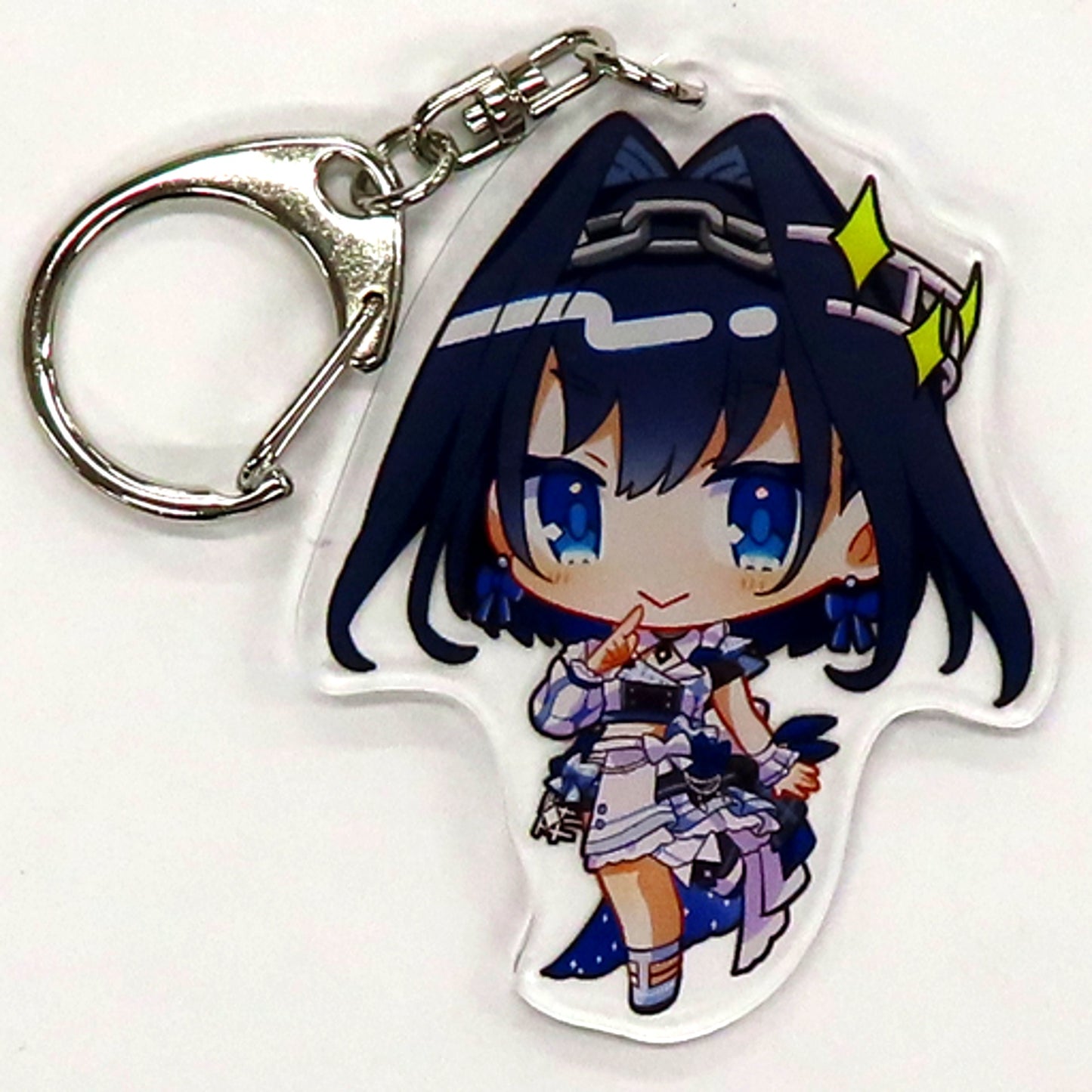 Ouro Kronii hololive Mini Char Acrylic Keychain Bright Costume Ver. hololive SUPER EXPO 2023 [USED]