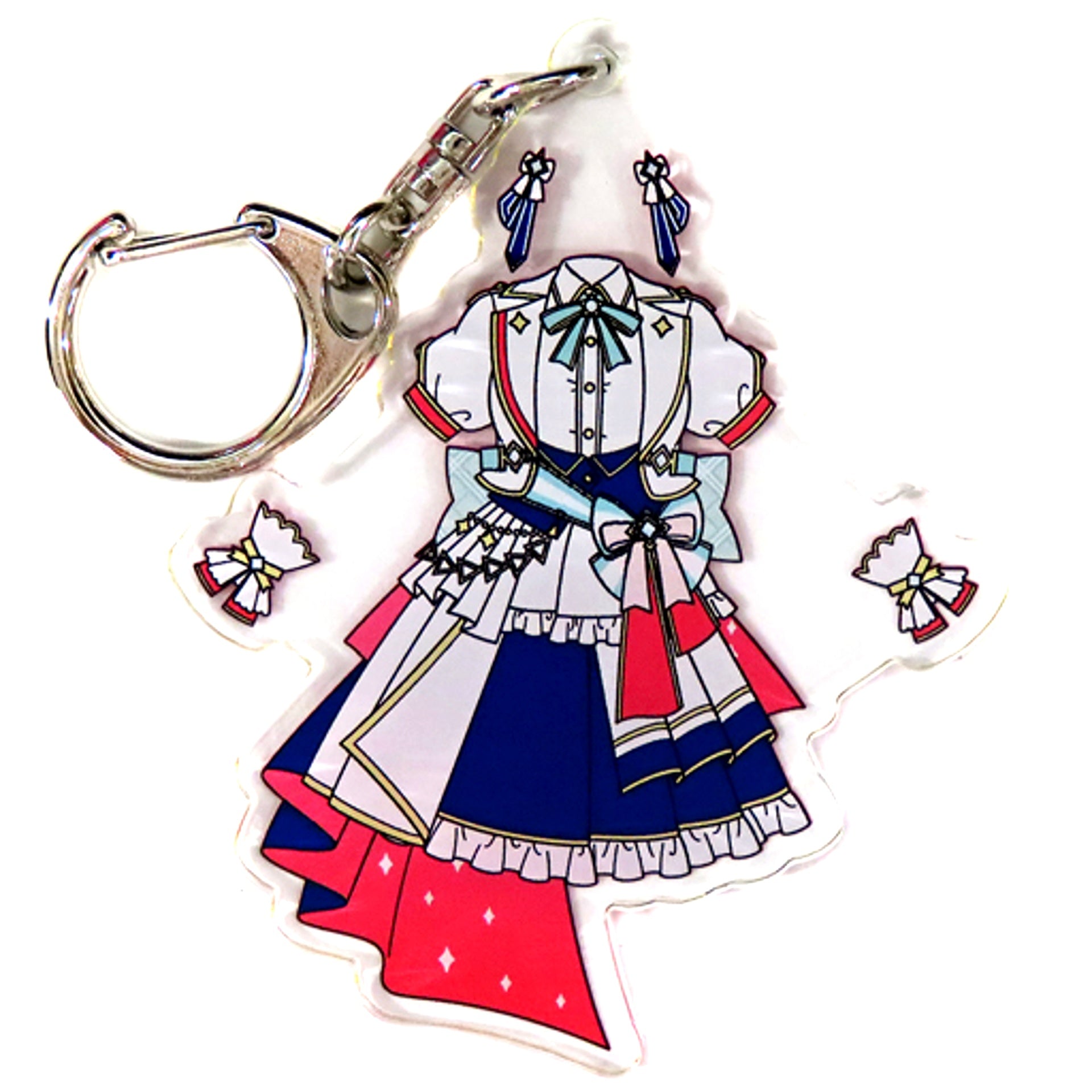 Nakiri Ayame Virtual YouTuber Hololive Random Bright Outfit Acrylic Charm Gen 0 + Gen 1 + Gen 2 + Gamers hololive SUPER EXPO 2023 [USED]