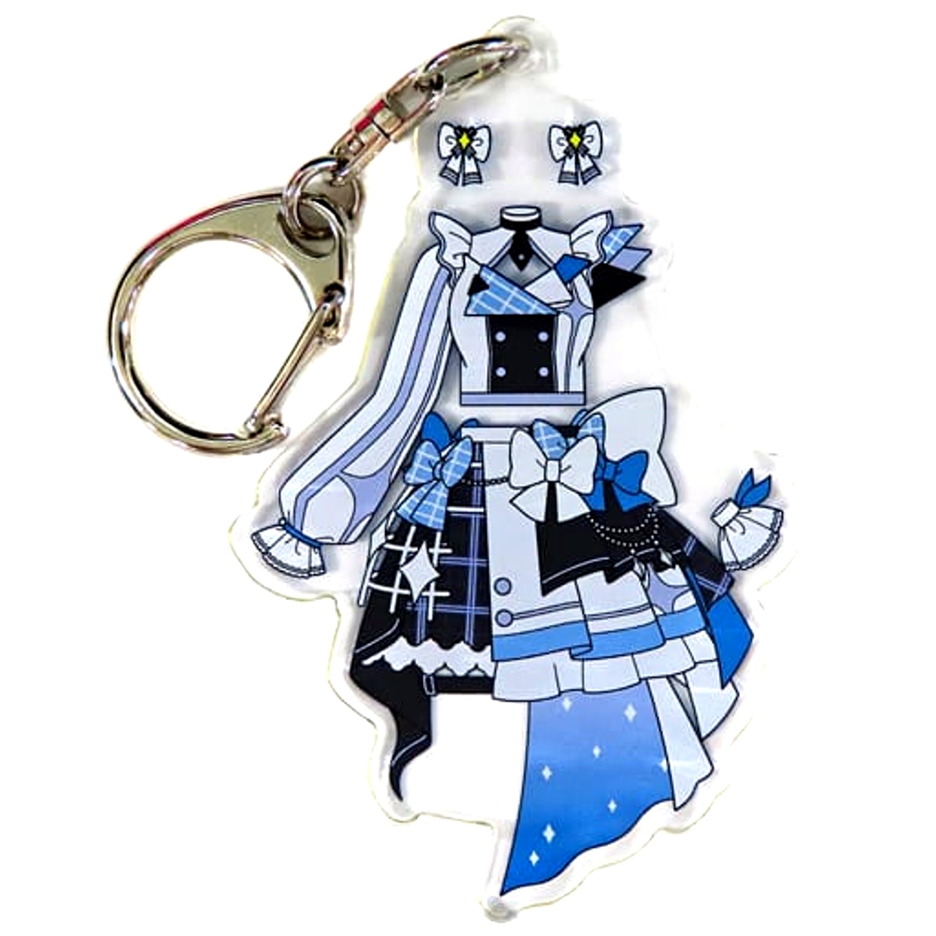 Virtual YouTuber hololive Gawr Gura Random Bright Outfit Acrylic Charm ID+EN hololive SUPER EXPO 2023 [USED]