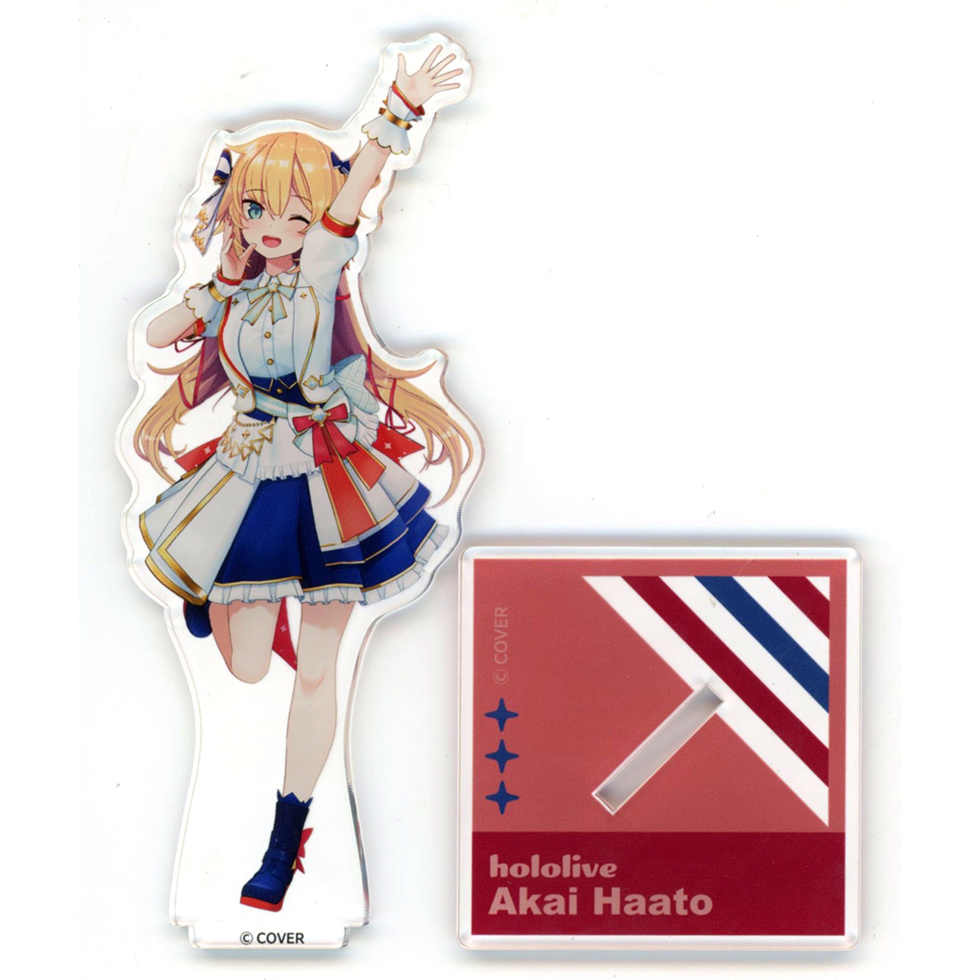 Akai Haato 3D Acrylic Stand Bright Outfit Ver. Virtual YouTuber Hololive SUPER EXPO 2023 [USED]