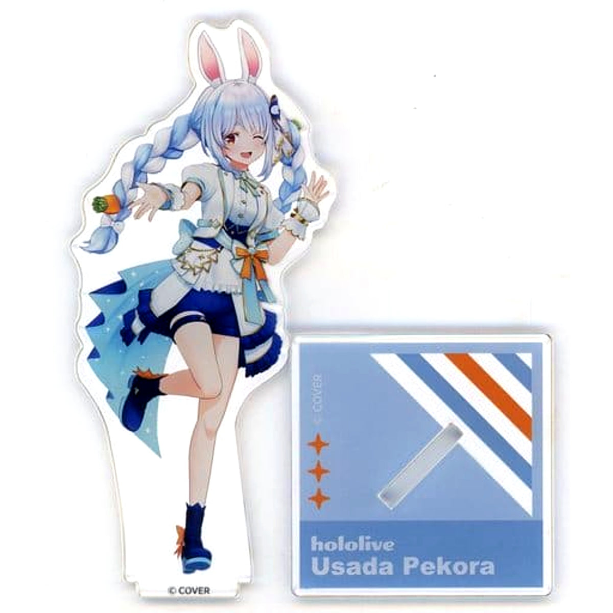 hololive Usada Pekora 3D Acrylic Stand Bright Costume Ver. Virtual YouTuber hololive hololive SUPER EXPO 2023 [USED]