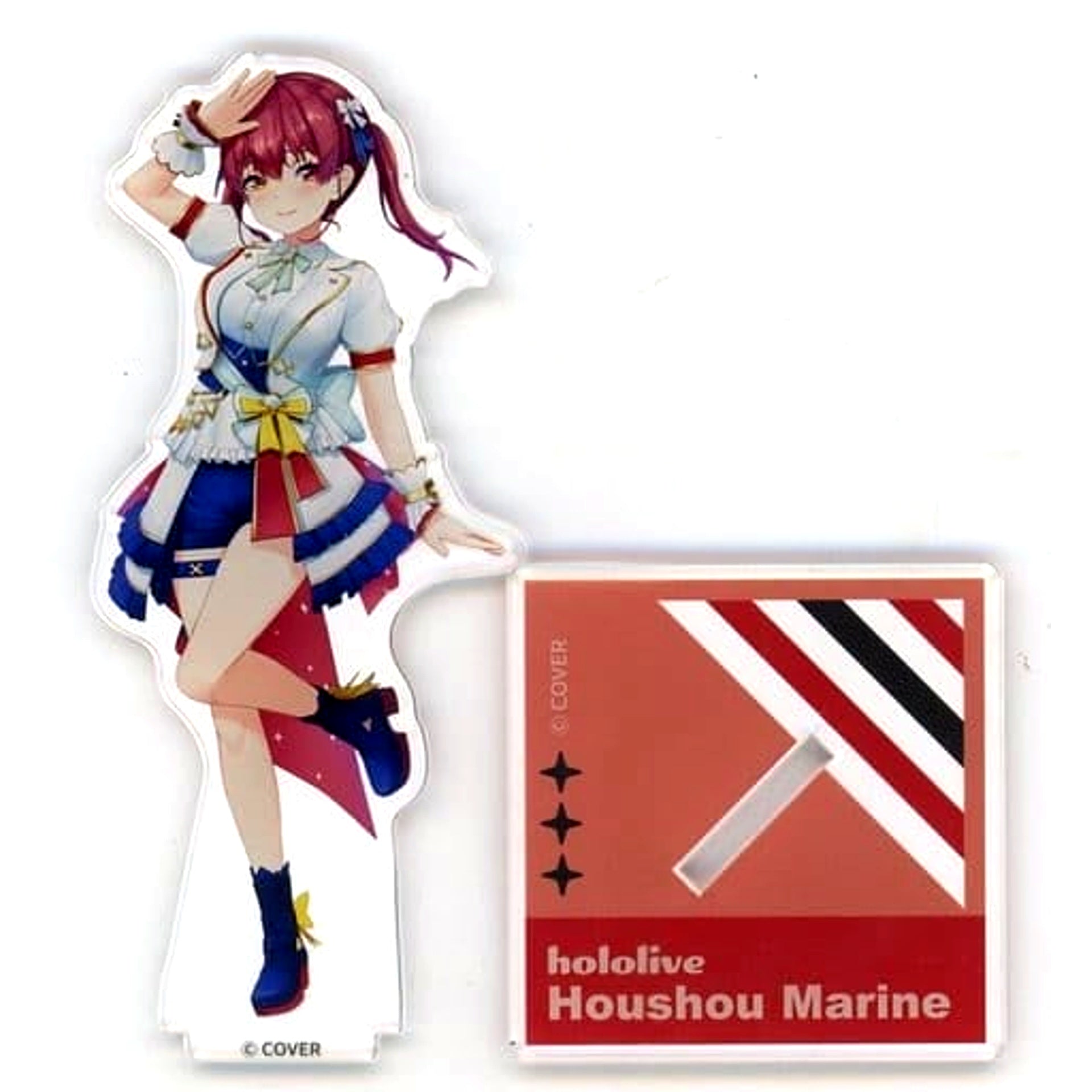 Virtual YouTuber hololive Houshou Marine 3D Acrylic Stand Bright Outfit Ver. hololive SUPER EXPO 2023 [USED]