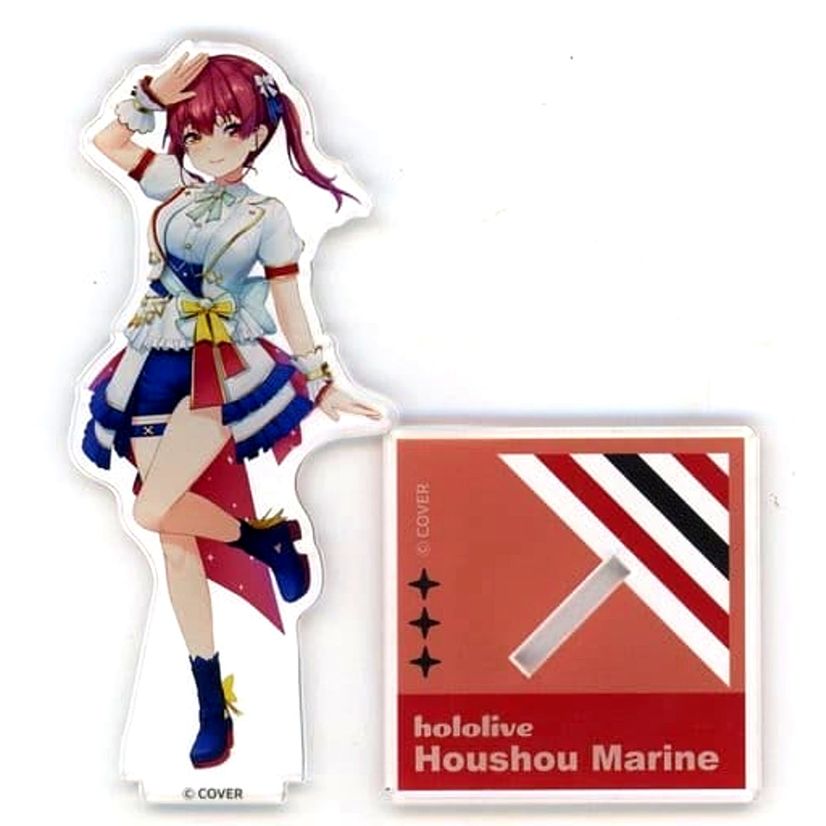 Virtual YouTuber hololive Houshou Marine 3D Acrylic Stand Bright Outfit Ver. hololive SUPER EXPO 2023 [USED]