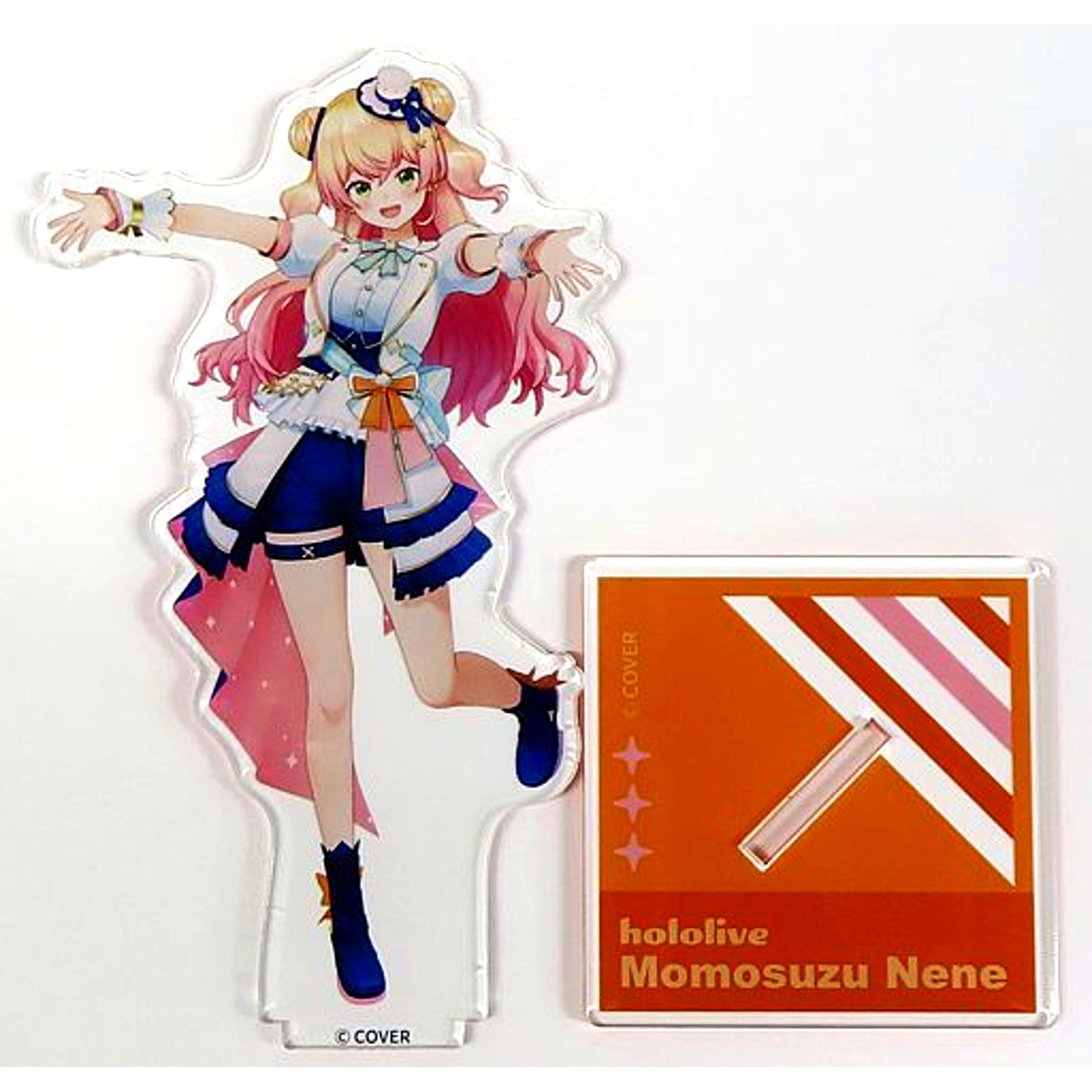 Momosuzu Nene 3D Acrylic Stand Bright Outfit Ver. Virtual YouTuber Hololive SUPER EXPO 2023 [USED]