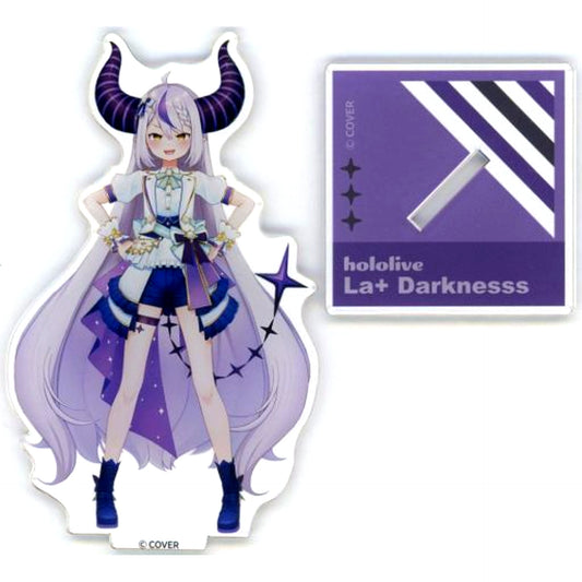 La+ Darknesss 3D Acrylic Stand Bright Outfit Ver. Virtual YouTuber Hololive SUPER EXPO 2023 [USED]
