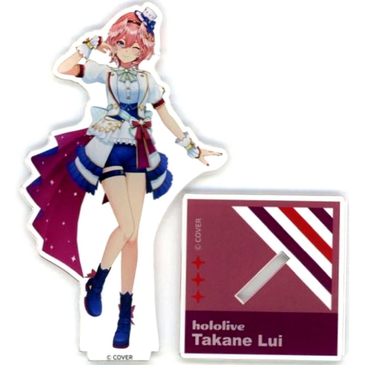 Takane Lui Virtual YouTuber hololive 3D Acrylic Stand Bright Outfit Ver. hololive SUPER EXPO 2023 [USED]
