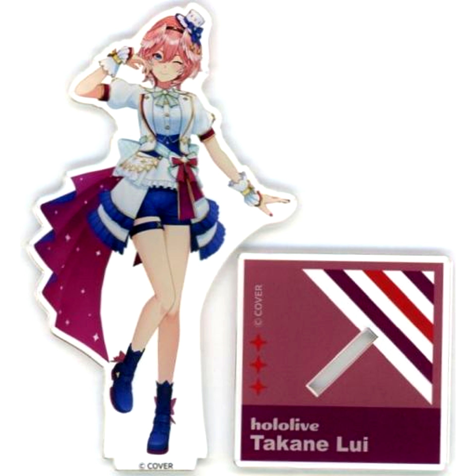 Takane Lui Virtual YouTuber hololive 3D Acrylic Stand Bright Outfit Ver. hololive SUPER EXPO 2023 [USED]