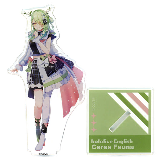 VTuber Hololive Fauna Ceres 3D Acrylic Stand Bright Costume Ver. Hololive Super Expo 2023 Limited Acrylic Stands [USED]