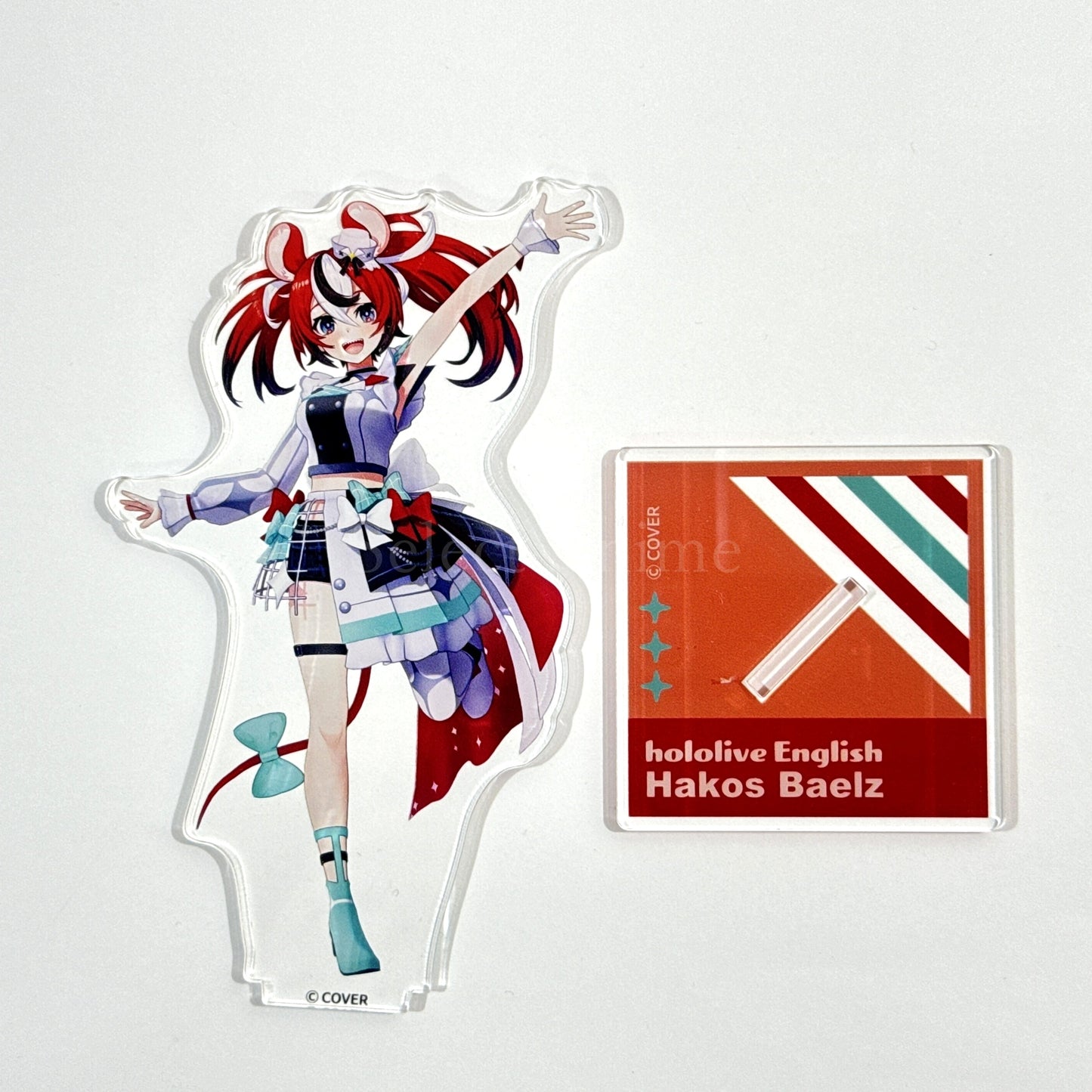 VTuber Hololive Hakos Baelz 3D Acrylic Stand Bright Costume Ver. Hololive Super Expo 2023 Limited Acrylic Stands [USED]